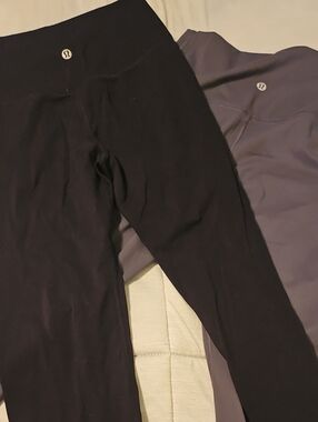 Lululemon Black & Gray Leggings Duo